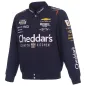 Preview: # 8 Kyle Busch - Nascar - Cheddar´s Full-Snap Racing Jacke in schwarz